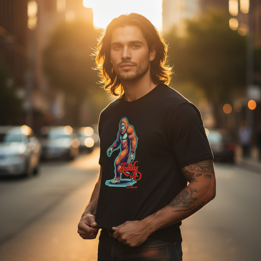 Sasquatch Zaddy Black Heavyweight Tee