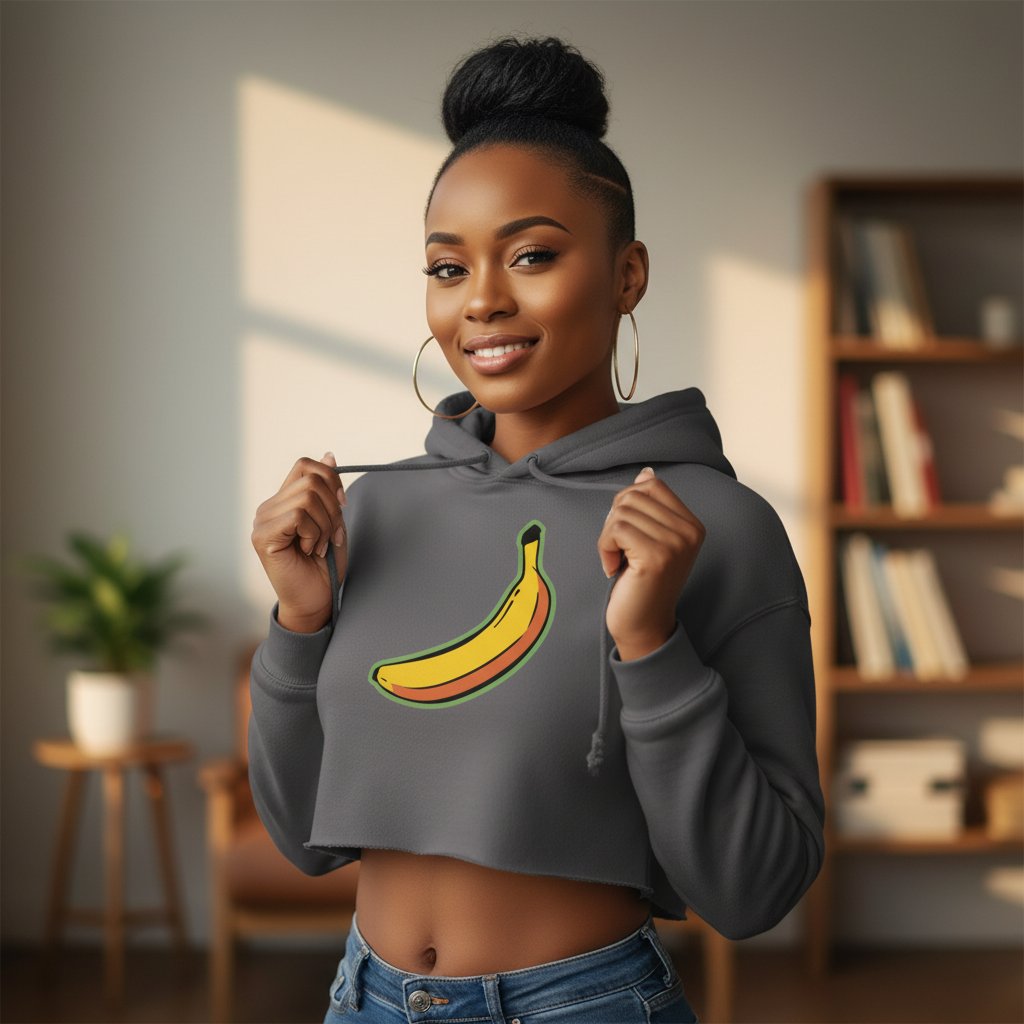 Seize the Banana Crop Hoodie