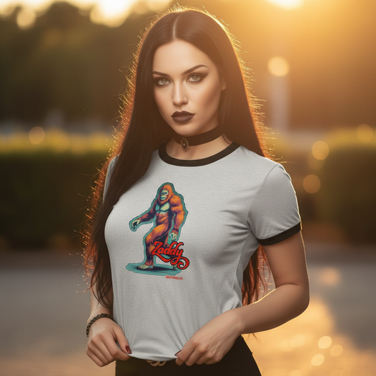 Zaddy Sasquatch Ringer Tee