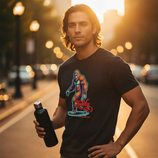 Sasquatch Zaddy Black Heavyweight Tee